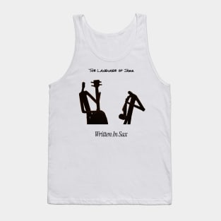 The Language Of Jazz Tank Top